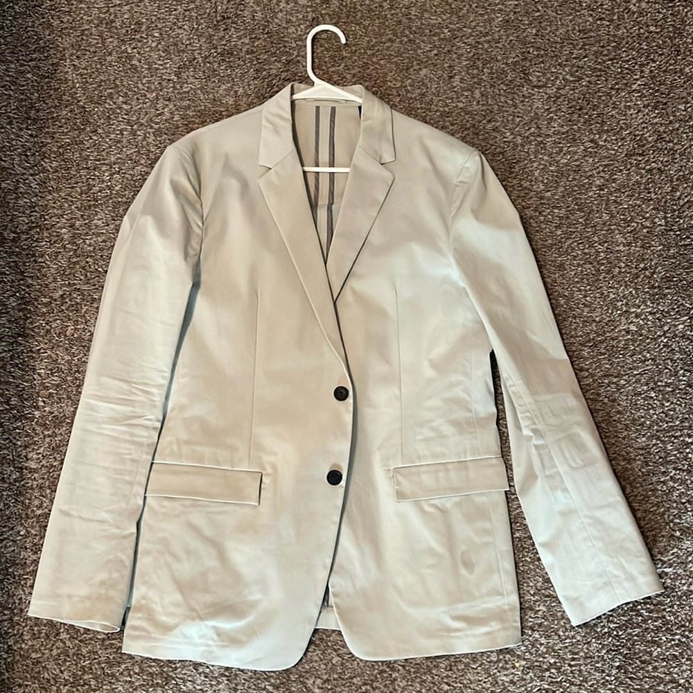 THEORY Men's Two Button Sportcoat in Stone - 42